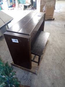 vintage piano w bench