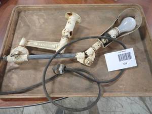 vintage woodward lamp