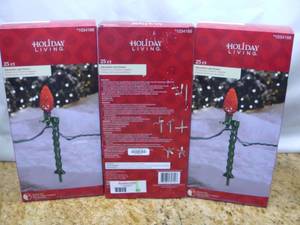 Holiday Living 25-Pack Plastic Lawn Stakes 3 Boxes