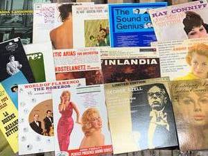 lot 16 image: Lot of 15 Vintage Record Albums