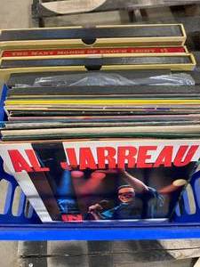 lot 24 image: Box of Misc. Record Albums