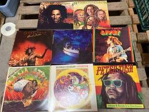 lot 25 image: Lot of 8 Rare Raggae Record Albums