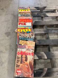 lot 27 image: Large Lot of Vintage Misc. Mens Magazines