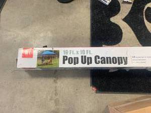 lot 43 image: 10 x 10 Pop Up Canopy