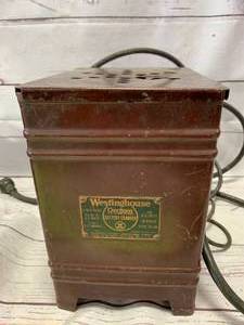 lot 64 image: Westinghouse Rectigon Battery Charger