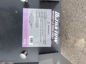 Motorcycle Wheel Chock