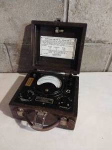 lot 9 image: D B Meter Type 3-A by Daven Co. for Western Union