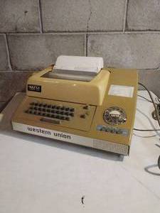 lot 64 image: Old Western Union Telex Machine