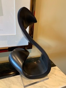 lot 16 image: Free Form Abstract Art Statue- Signed Fujimoto