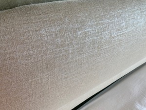 lot 30 image: Uphostered King Headboard