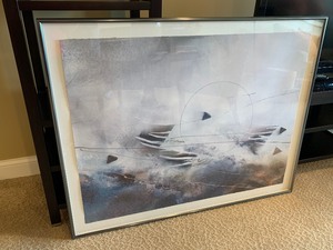 lot 41 image: Abstract Art Webb
