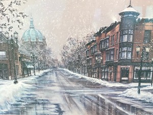 lot 16 image: Signed and Numbered Susan Amidon Artwork - Cathedral Hill