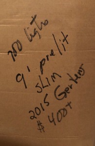 lot 212 image: Pre-Lit 9 Foot Christmas Tree