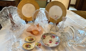 lot 39 image: Vintage Glassware Lot