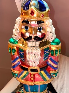 lot 94 image: Christopher Radko Cracker King Ornament