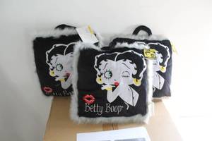 lot 39 image: Lot of (3) Betty Boop Pillows
