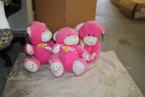 lot 88 image: Lot of (3) Bear Plush Toys
