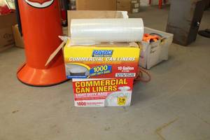 lot 12 image: Lot of (2 Box) Pro Force Commercial Can Liners 10-Gallon 1000-Count