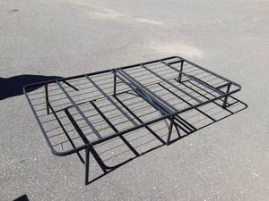 lot 38 image: Metal Folding Twin Size Bed Frame