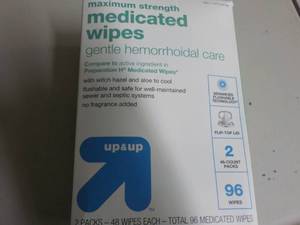 Medicated Wipes...