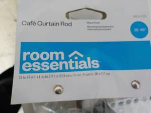 Room Essentials Caf Curtain Rod...