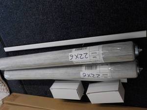 Cordless Natural Roller Shade set o...