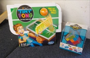 Tiny Pong and Cube Puzzler Go...