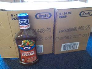 Lot of 11 - 16 oz Kraft Asian Toast...
