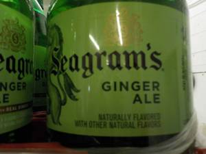 Case of 8 - 2 Liter Bottles Seagram...