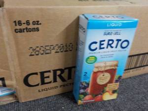 Case of 16 - 6 oz Boxes Certo Premi...