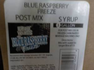 3 Gallon Raspberry Freeze Post Mix ...