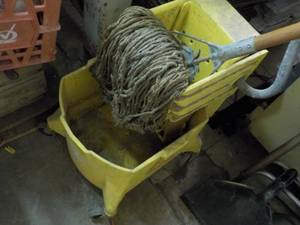 Mop Bucket and Mop...
