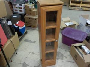Glass Front Cabinet 10 x 9 x 43...