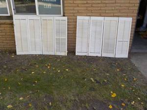 2 -4 Panel Sets of Plantation Wood ...