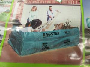 lot 20 image: Waste Management 3 cu yd Bagster Re...