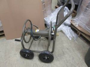 lot 22 image: Hampton Bay 4-Wheel Hose Cart open ...