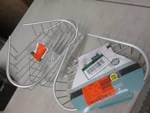 lot 29 image: 3 Dual Mount Corner Baskets...