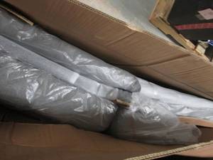 lot 38 image: Style Well Beckridge Ebony Wood Uph...