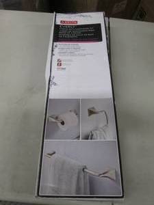 lot 56 image: Delta Everly 3 pc Bath Hardware Set...