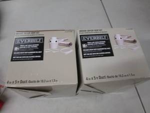lot 59 image: 2 Everbilt Indoor Dryer Vent Kits...