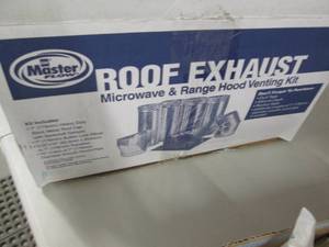 lot 66 image: Range Hood Venting Kits- missing pa...