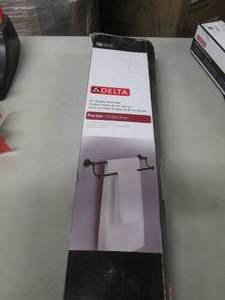 lot 70 image: Delta Double Shelf with Towel Bar...