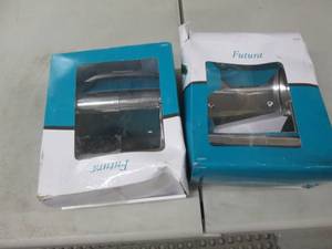 lot 73 image: 2 Futura Recessed Toliet Tissue Hol...