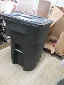 lot 94 image: Toter 96 Gal. Greenstone Trash Can ...