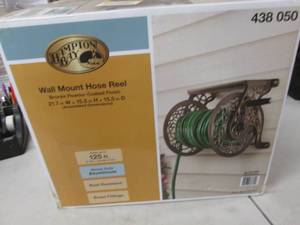 lot 96 image: Hampton Bay  Wall Mount Hose Reel o...
