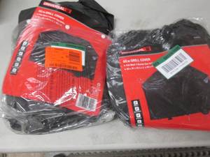 lot 110 image: 2 Universal 55 inch Grill Covers...