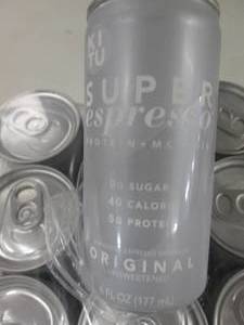 lot 156 image: 12 x 6.5 oz Cans Kitu Super Espress...