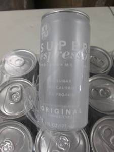 lot 160 image: 12 x 6.5 oz Cans Kitu Super Espress...