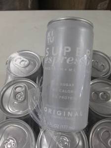 lot 168 image: 12 x 6.5 oz Cans Kitu Super Espress...