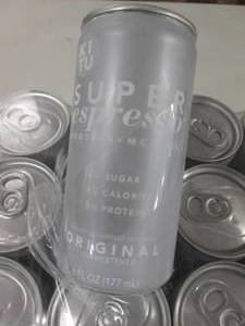 lot 169 image: 12 x 6.5 oz Cans Kitu Super Espress...